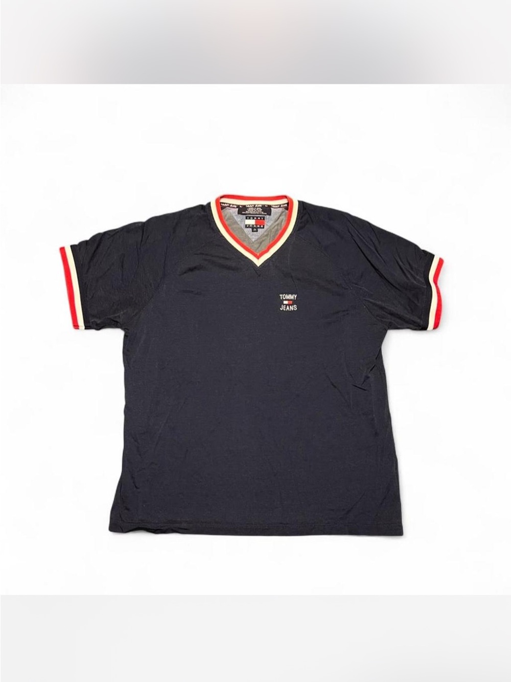 Y2K Vintage 2001 Tommy Jeans Tommy Hilfiger Cotton Jersey Style Shirt